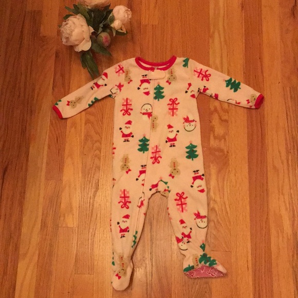 Fleece Christmas Onesie - Picture 1 of 4